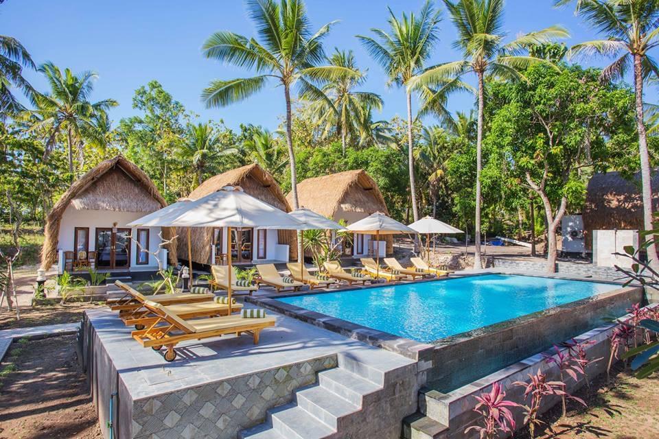 Bintang Bungalow Sakti Eksteriør billede